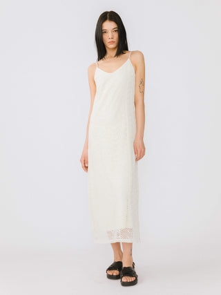 Lace Hollow Out A-Line Sling Dress