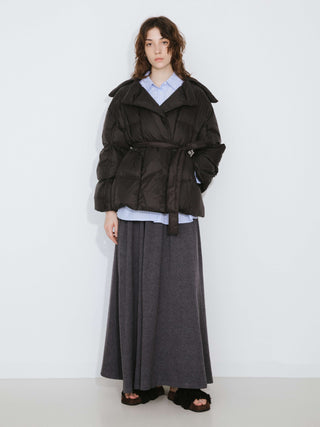 Short Boxy Down Coat