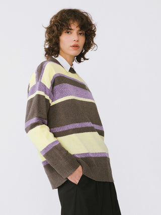 Striped Knit Sweater