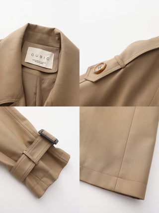 Double Breasted Trench Coat