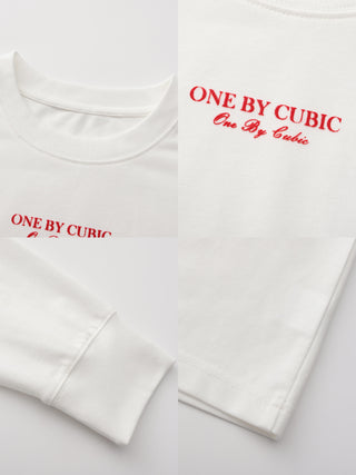 ONE BY CUBIC White Oversized Sweatshirt