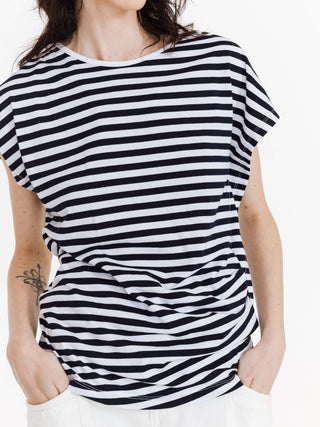 Striped Crew Neck T-shirt