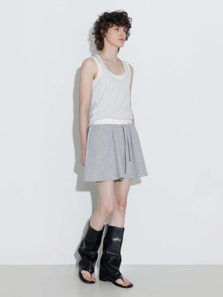 Convertible Two-Piece Color-Block Layered Vest