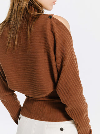 Detachable Knit Long Sleeve Top