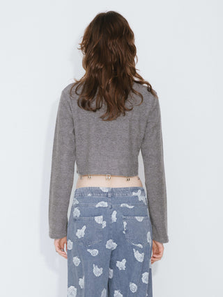 Long Sleeve Crop Top