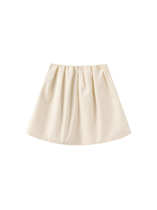 A-line Skirt with Cotton blend