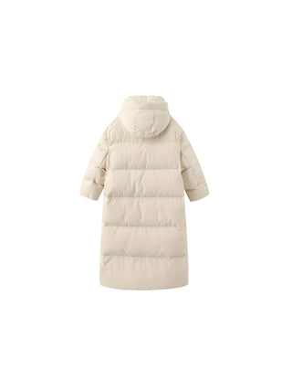 Long A-line Down Coat