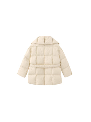 Short Boxy Down Coat