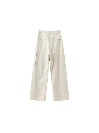 Pure Cotton Twill Cargo Trousers