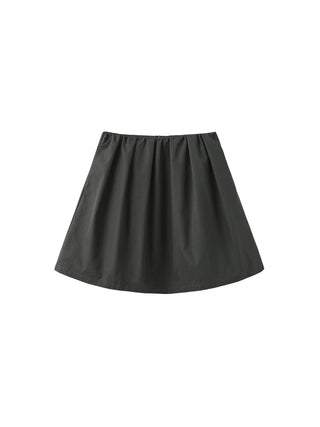 A-line Skirt with Cotton blend