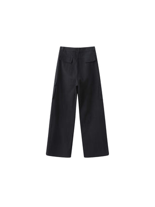 Pure Cotton Twill Cargo Trousers