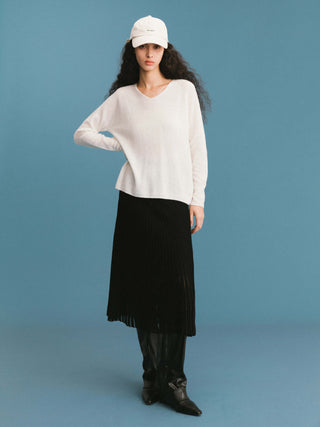 ONE BY CUBIC Boxy Wool Knitwear Jumper