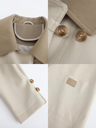 Double Buttoned Trench Coat