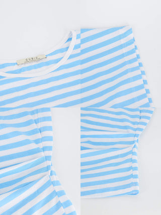 Striped Crew Neck T-shirt