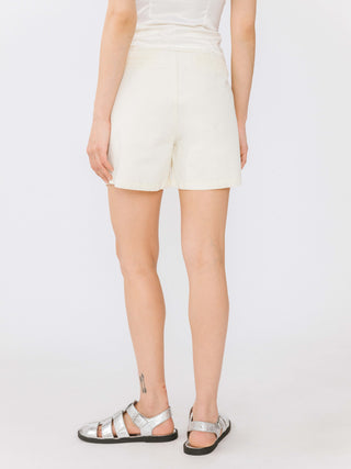 A-line Pleated Tailored Shorts