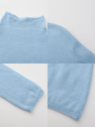 Thin Wool Long Sleeves Top