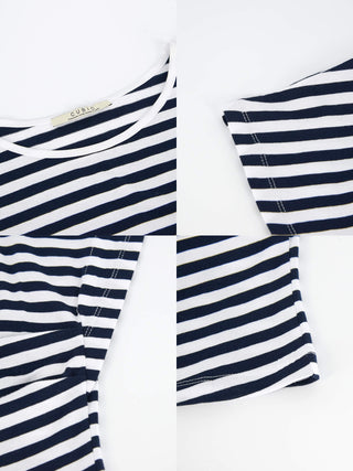 Striped Crew Neck T-shirt