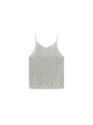 Thin Strap Ribbed Knit Vest