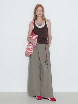 Convertible Two-Piece Color-Block Layered Vest(PRE-SALE_GET BY MAR 12TH)