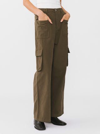 Large Flap Pockets Cargo Pants