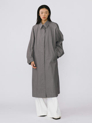 Relaxed Long Trench Coat