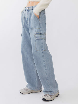 Low Waist Cargo Jeans