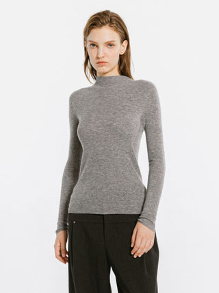 Merino Wool Turtleneck Knitwear Jumper