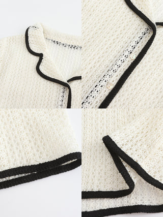 Thin Knit Chanel Blouse