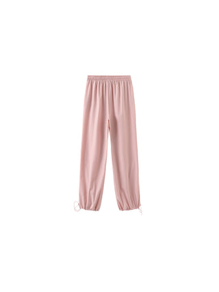 Loose Parachute Trousers with Elastic Waist