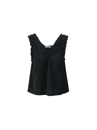 Ruched Thick Strap Tank Top