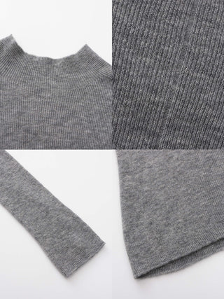 Merino Wool Turtleneck Knitwear Jumper