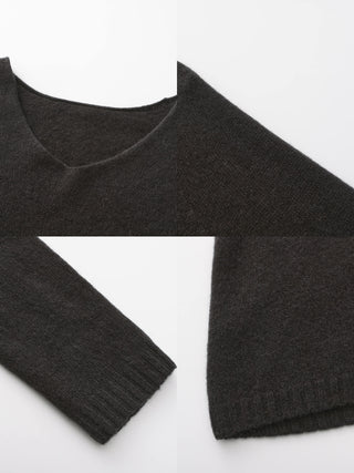 ONE BY CUBIC Boxy Wool Knitwear Jumper