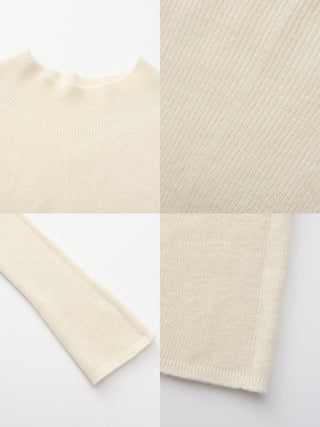 Merino Wool Turtleneck Knitwear Jumper