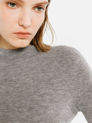 Merino Wool Turtleneck Knitwear Jumper