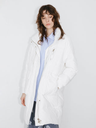 White Puffer Coat