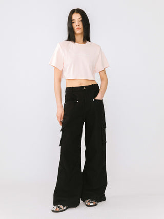 Loose Fit Cropped T-Shirt