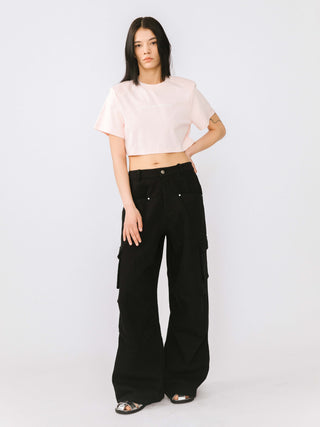 Loose Fit Cropped T-Shirt