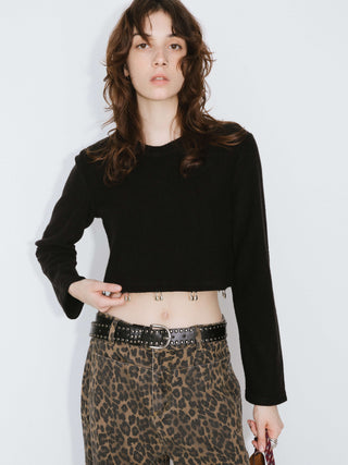 Long Sleeve Crop Top