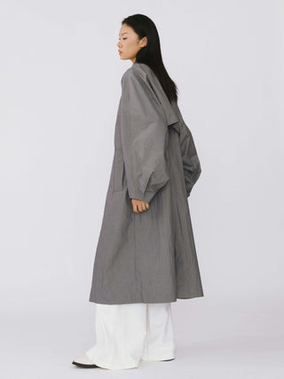 Relaxed Long Trench Coat