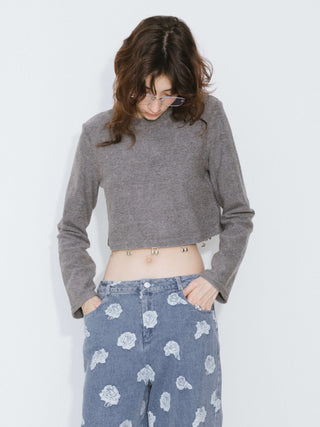 Long Sleeve Crop Top