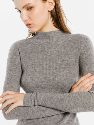 Merino Wool Turtleneck Knitwear Jumper