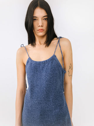 Chenille Knitted Adjustable Cami Top