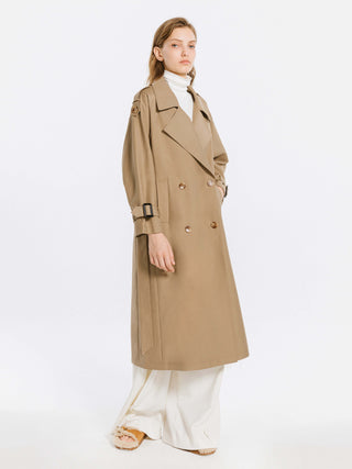 Double Breasted Trench Coat