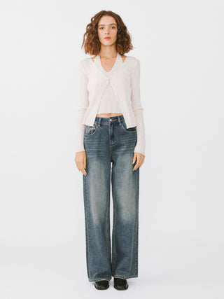 Boyfriend Style Washed Out Jeans
