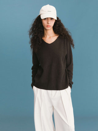 ONE BY CUBIC Boxy Wool Knitwear Jumper