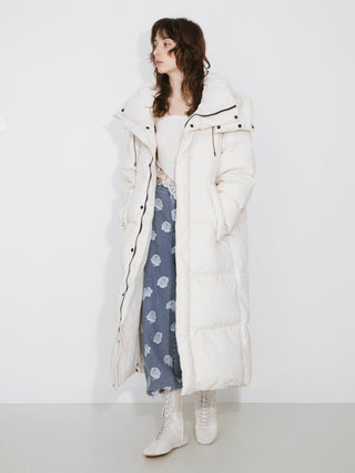 Straight Sleeve Down Coat