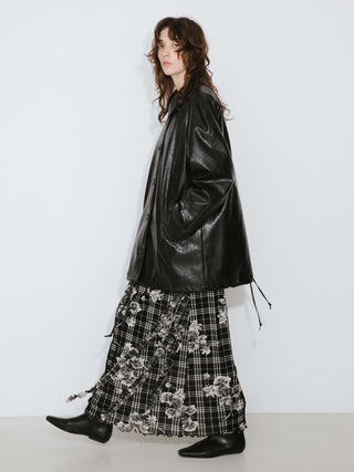 A-line Skirt with Frills