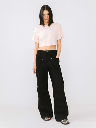 Loose Fit Cropped T-Shirt