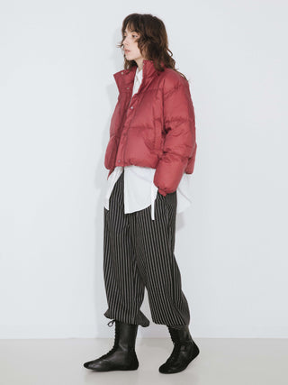 Adjustable Hem Down Coat