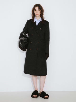 Power Shoulder Coat